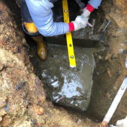 Construction d'un Mur de Soutènement en Blocs de Béton pour un Terrain en Pente Viroflay